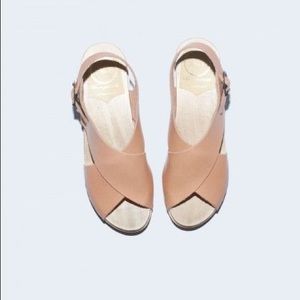 No. 6 by Sven clogs mocha nice beige crossover 6
